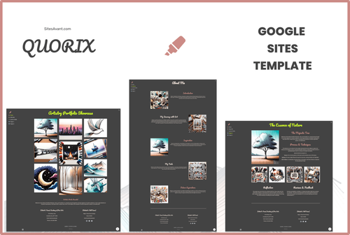 QUORIX Google Sites Template