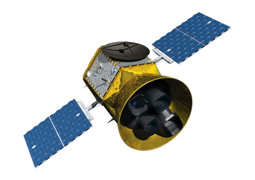 transiting exoplanet survey satellite artist concept transparent background