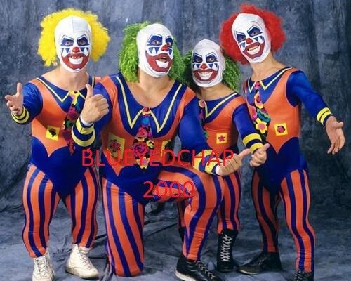 DOINK WINK PINK & DINK WRESTLER 8 X 10 WRESTLING PHOTO WWF  - Picture 1 of 1