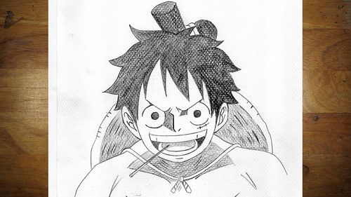 How to Draw LUFFY [ One Piece ] - Anime Drawing | by Grace With Me