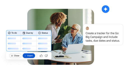 Gemini Advanced 和 Google Workspace