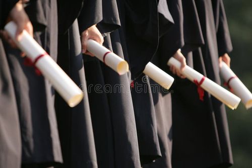 Graduation students holding there certificate. Bachelors degree stock images, royalty-free photos and pictures