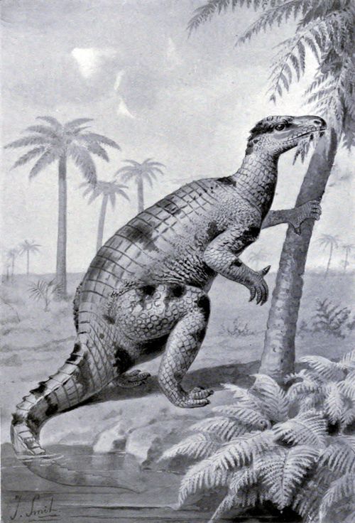 iguanodon feeding