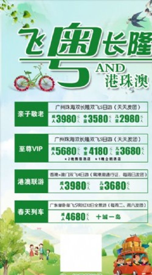 旅行团手机海报