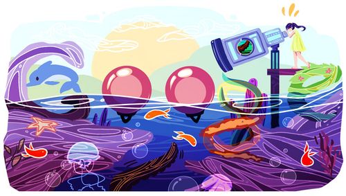Doodle 4 Google Canada 2014 - "Sea Telescope" by Cindy Tang