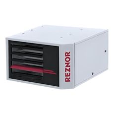 Reznor 30,000 BTU Unit Natural Gas Heater Indoor Use Garage and Shop Heater | Quiet Forced Air, Ceiling Mount, Low Static Propeller Fan | UDXC-30