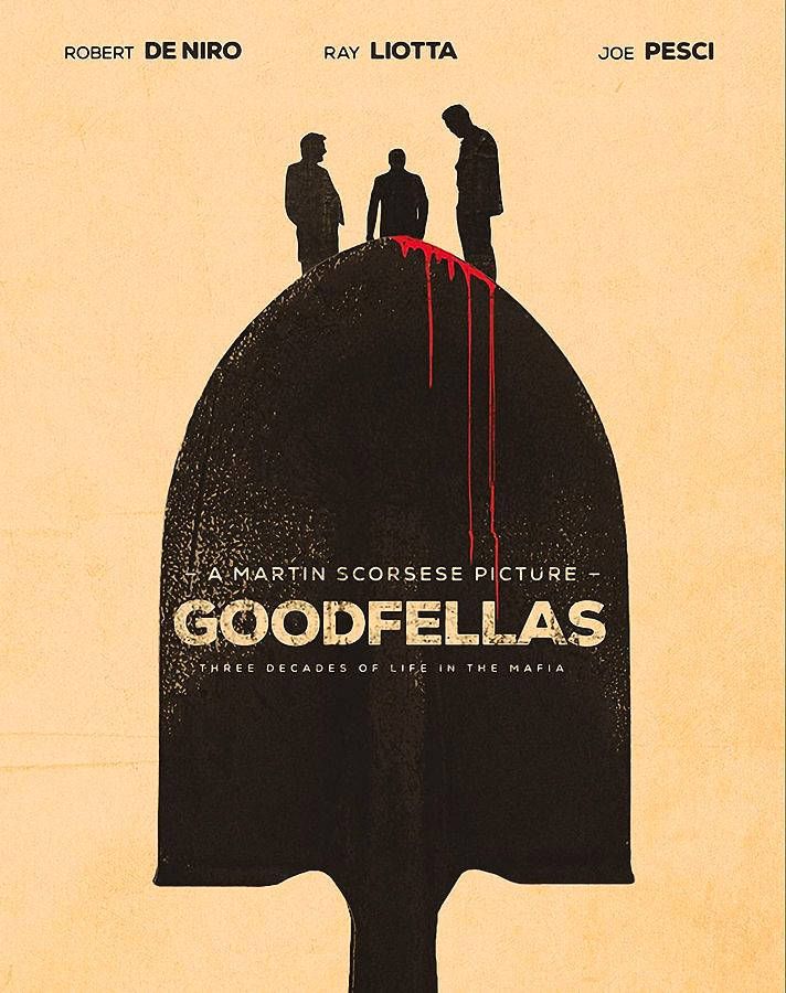 Goodfellas Silhouette Poster Wallpaper