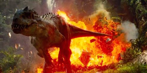 Indominus Rex Jurassic World Attack