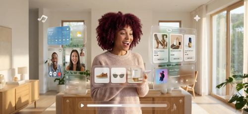 营销人员使用AI界面为电商品牌生成高转化率视频广告。