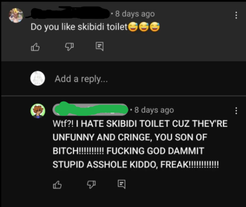 r/youngpeopleyoutube - i hate skibidi toilet as much as the next guy, but its not that deep