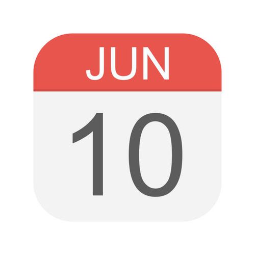June 10 - Calendar Icon June 10 - Calendar Icon - Vector Illustration june 10th stock illustrations