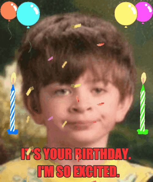 Sarcastic Funny Happy Birthday GIF