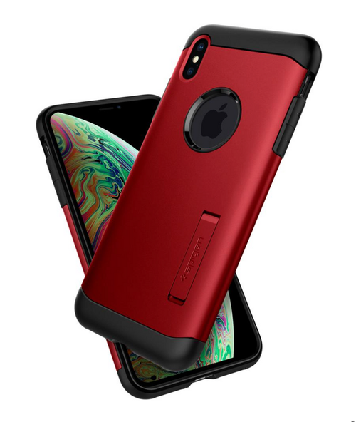 Spigen - Slim Armor for iPhone XS Max - Red