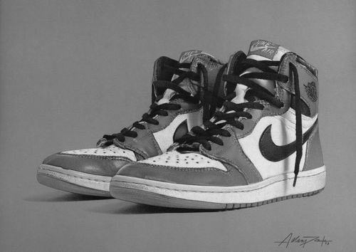Air Jordan 1 High 'Chicago' 1985 Art Print