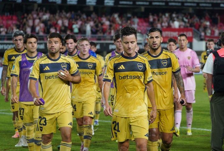 Dura derrota de Boca (Foto Marcelo Carroll).