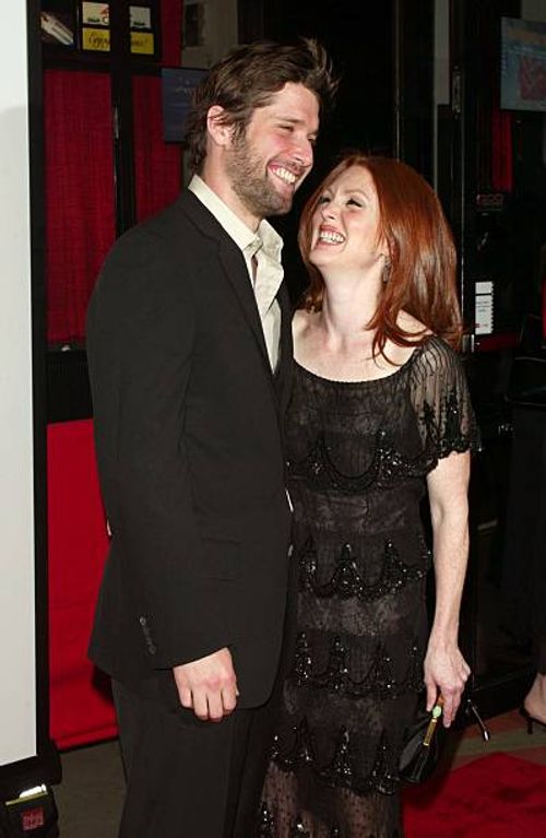 Julianne Moore and husband Bart Freundlich
