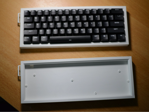 60% Keyboard Case for Wooting 60HE,Mad60HE,Tofu60 3D Printer File Image 1