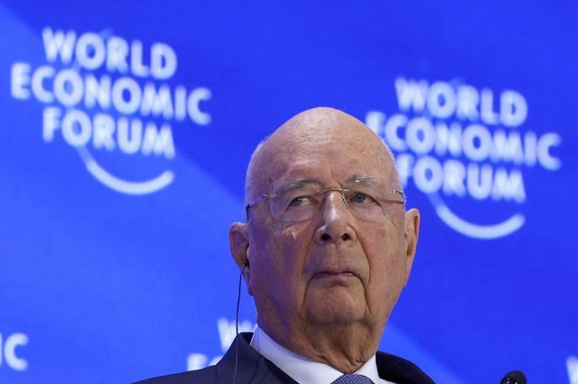 Patriarchales Ende: Im Januar war Klaus Schwab noch Chairman des World Economic Forum in Davos