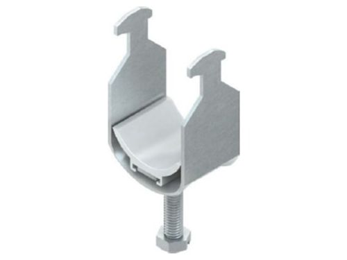 Cable U-clamp, for 1 cable, Ø 8-14 mm, slot width 11-12 mm