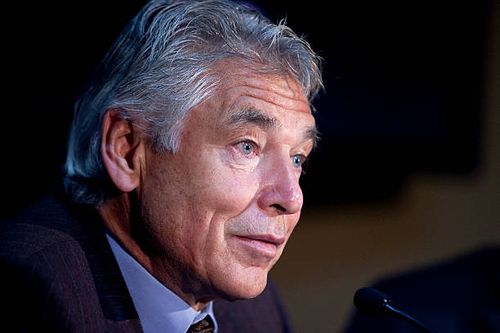 Peter Brabeck-Letmathe, chairman of Nestle SA, speaks during a news conference on day two of the 2010 World Economic Forum annual meeting in Davos,...