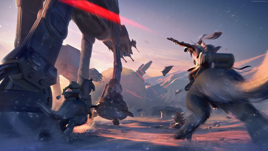 Star Wars Battlefront II Concept 4K Wallpaperp Wallpaper