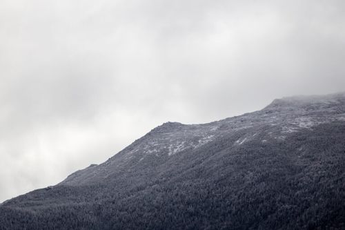 Winter Mountain Landscape