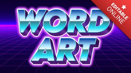 Word Art Text Graphic Generator