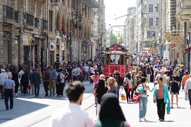Istanbul Istiklal Street istiklal street photos stock pictures, royalty-free photos & images