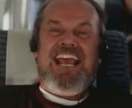 Jack Nicholson Laughing Hysterically GIF