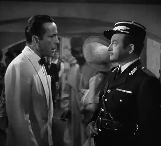 Captain Renault : Im shocked! Shocked to find that gambling is going on here. - Croupier: Your ...