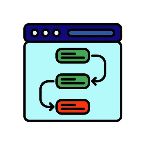 Vector coding sticker