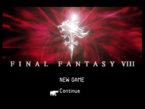 Griever est aussi sur le menu d'accueil du jeu, comme une ombre encore non identifiée qui plane sur le personnage.
