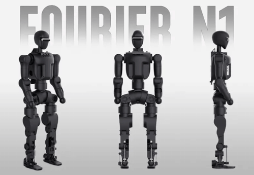 傅利叶开源人形机器人，提供完整的开源套件！Fourier N1：具备23个自由度和3.5米/秒运动能力