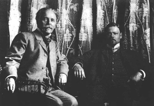 karl may with sascha schneider 1904