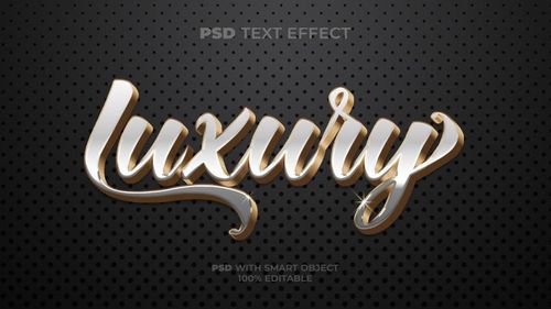 Luxury Gold Text Effect