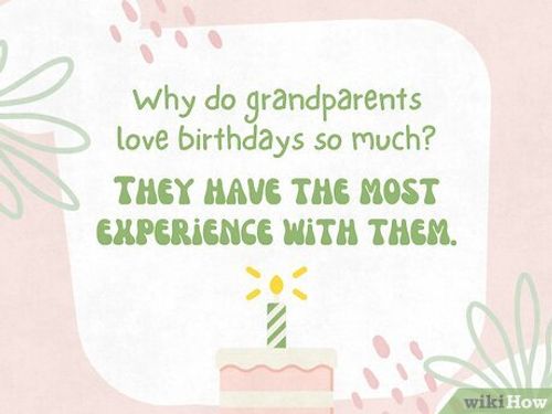 Fill your card with a cheesy birthday joke to give the gift of a groan.