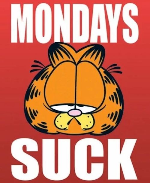 Why Does Garfield Hate Mondays?