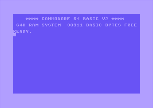 r/nostalgia - **** COMMODORE 64 BASIC U2 **** 64K RAM SYSTEM 38911 BASIC BYTES FREE READY.