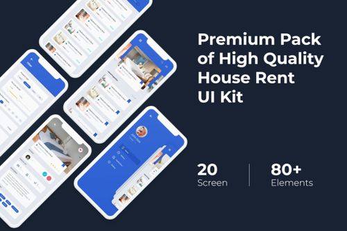 19 Best Mobile UI Kit Template