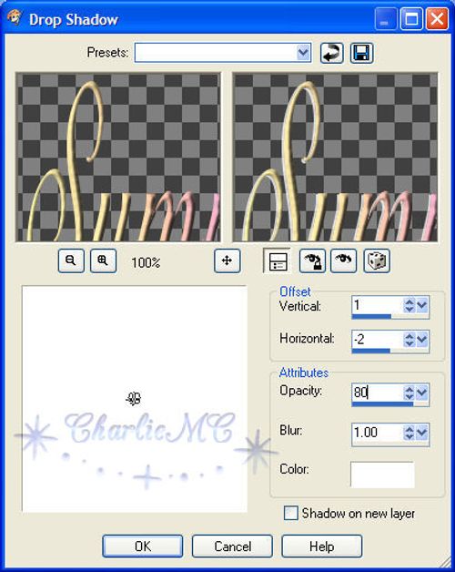 gradient text-drop shadow 1