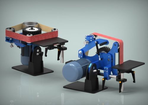 2x48'' Tilting Belt Grinder Plans PDF and DXF Files Included Inch plans image 4