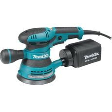 Makita BO5041-R 120V 3 Amp Variable Speed 5 in. Corded Random Orbit Sander (Renewed)