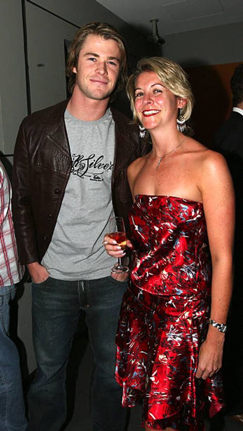 Chris Hemsworth and Leonie Nichols at the Aurora Bar and Lounge opening, Sydney, 23 August 2006. SHD Picture by JANIE BARRETT