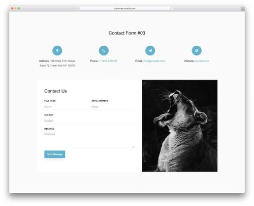 simple yet beautiful CSS forms