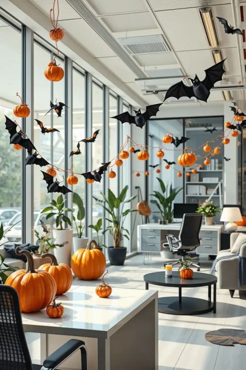 65 Office Halloween Decorations Ideas 2025: Stylish, Comical, and Modern Decor for Contemporary Workspaces