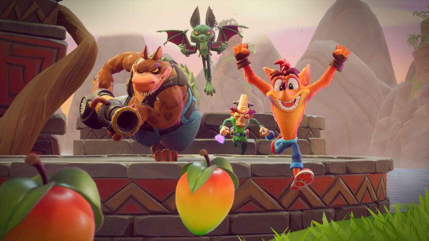 crash team rumble combat