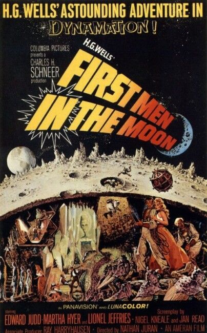 The First Men in the Moon 1964 poster