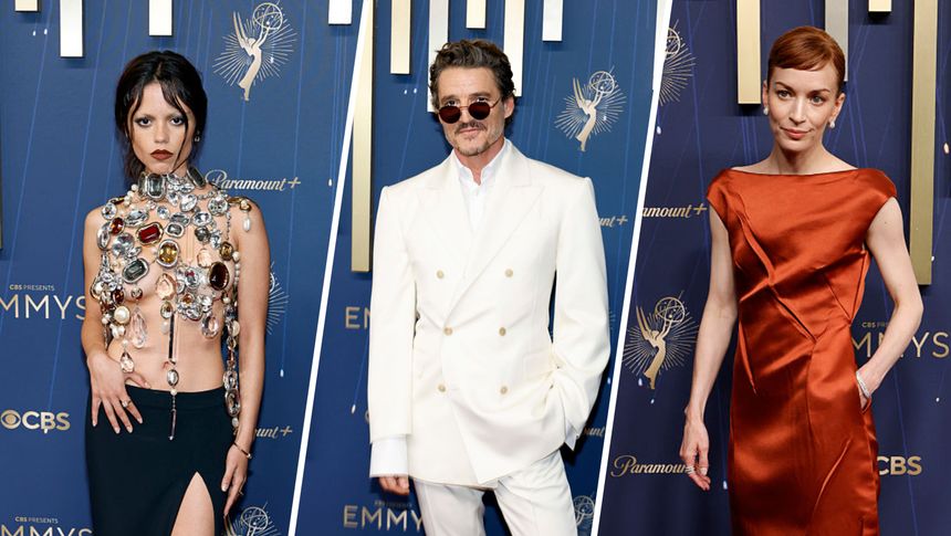 Jenna Ortega Dazzles at Emmys 2025: A Jewel-Encrusted Masterpiece