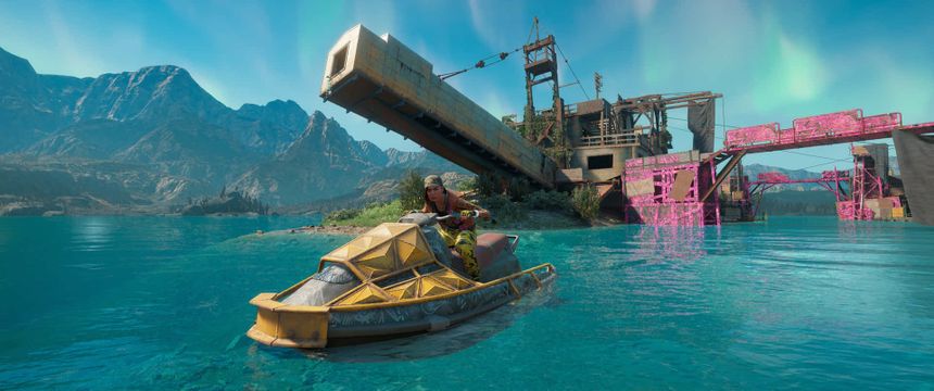 Captivating 3440x1440p resolution background image from the game Far Cry New Dawn