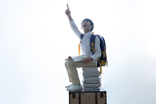 渴望知识的小男孩图片下载